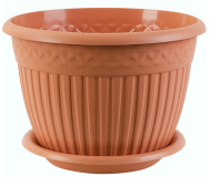 Горшок Византия 3лит Карамельный БЕЗ поддона