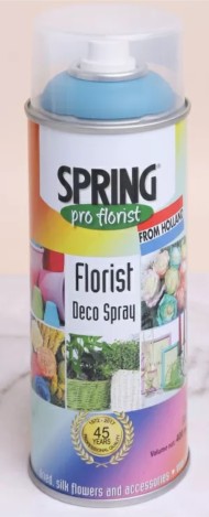 Спрей - краска для срезочных цветов Голубой Дельфиниум 400мл Арт-005