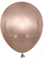 Шар латексный 12/30см хром Шампань лайт 1уп/50шт