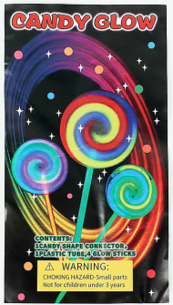 Леденец на палочке Светящийся (7часов светится) 7768981