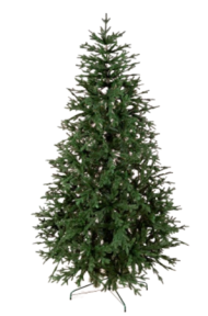 Ёлка искусственная 250см Виктория Зелёная (пластик+ПВХ) + Подставка металл