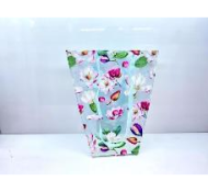 Сумочка для горшечных цветов 240*120*260мм Магнолия Голубая