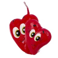 Свеча Два Сердечка 5см 2355564