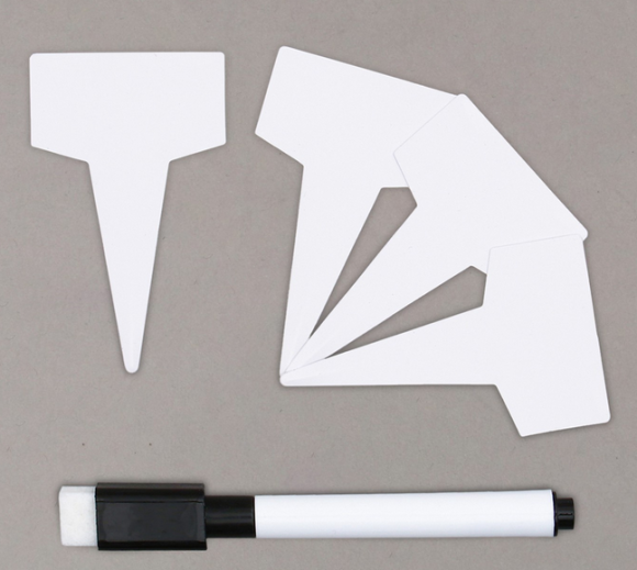 Набор табличек 7см*20шт с маркером Greengo Арт-9682393 Набор табличек 7см*20шт с маркером Greengo Арт-9682393