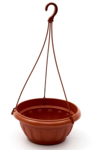 Горшок Ирис подвесной 3,7лит Терра + Крючок