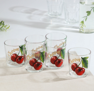 Набор Стаканов 6шт 250мл Ода Полезная вишня Арт-4859175
