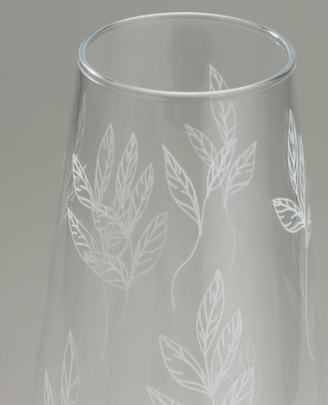 Ваза стеклянная Ботаника D-см/Н-26см Ваза стеклянная Ботаника D-см/Н-26см
