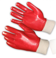 Перчатки прорезиненные Красные УДАРНИК 707 (1уп/12пар)