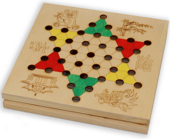 Шашки китайские шестиугольные ИН-6873