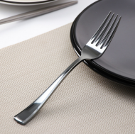 Вилки пластиковые Серебро 6шт*18,5см Арт-4782185