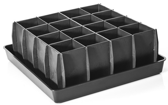 Ящик для рассады 16 ячеек 265*265мм (пластиковый) Арт-ЯР-16