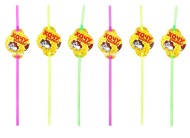 Трубочки для коктейля Хочу добавки (1уп/6шт) 909498