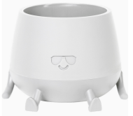 Горшок Мистер Крутой 0,6лит Белый