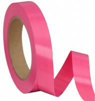 Лента Простая 2см*50ярд Брусничная