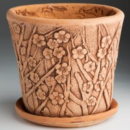 Кашпо Сакура №1 (ЗОЛОТОЕ) D-13см