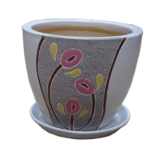 Кашпо Арт-HV-2/6763 №-2 ВЬЕТНАМ (D-21см)