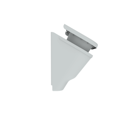 Горшок настенный Фитомодуль 590мм 3шт*2лит Серый (с прикорневым поливом)