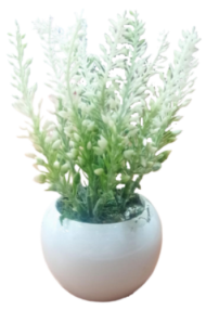 Цветы в вазоне керамич Мускарики БЕЛЫЕ Цветы в вазоне керамич Мускарики БЕЛЫЕ