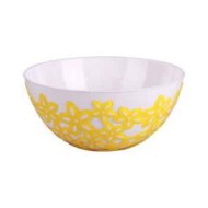 Салатник пластик Виктория 1,3лит Жёлтый Арт-М-4208 (БАШ)