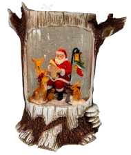 Снежная Лампа Лесная опушка Арт-8074