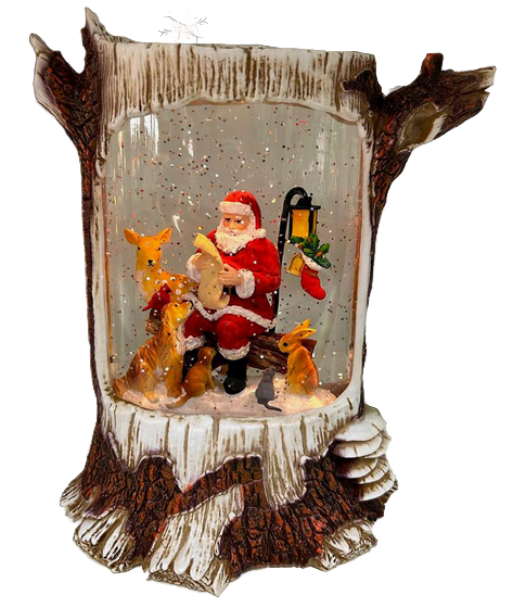 Снежная Лампа Лесная опушка Арт-8074