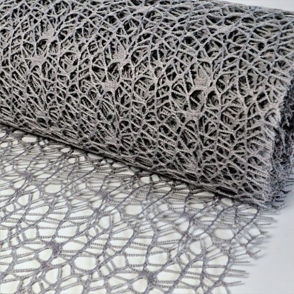 Сизаль ажурный Серый 53см*4,5м