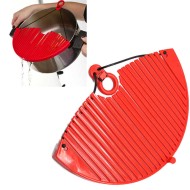 Крышка пластиковая для Слива на кастрюлю с резинкой