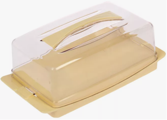 Маслёнка пластиковая Лакомка Арт-М-1765 (БАШ)