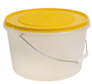 Ведро Контейнер 12лит с Крышкой круглый Арт-Бр.0.10