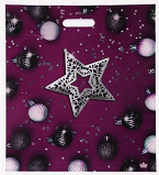 Сумочка пакет п/э 450*380мм Новогодняя звезда Арт-604919
