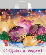 Сумочка пакет п/э 430*380мм Декабрь Арт-443240