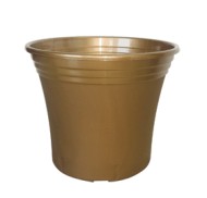 Горшок Ирис 220мм Золото (6) высота 19см