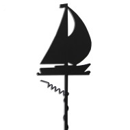 Подставка для растений металлическая Кораблик 72см (1 ЭТАЖ)