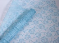 Сетка Гипюр Голубая 50см*5м