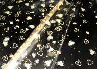 Пленка матовая Валентинка Крем-Золото 70см/200гр