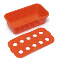 Лоток для выращивания Зелёного лука Оранжевый 290*160*85мм 2,5лит Арт-9096709