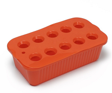 Лоток для выращивания Зелёного лука Оранжевый 290*160*85мм 2,5лит Арт-9096709