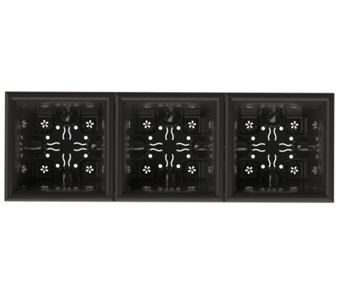 Балконный ящик Лотос 600мм 3шт*3,5лит (с прикорневым поливом) Балконный ящик Лотос 600мм 3шт*3,5лит (с прикорневым поливом)