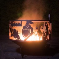 Чаша Костровая Рыцари D-600мм