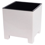 Горшок на ножках Нард 5,5лит Белый D-190мм (с дренажной системой) Горшок на ножках Нард 5,5лит Белый D-190мм (с дренажной системой)