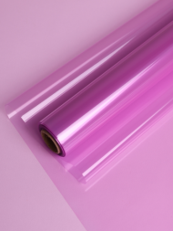 Пленка прозрачная с рисунком Гласс Сиреневая 58см/10м