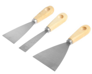 Набор шпателей ТУНДРА 3шт*25-50-80мм Арт-2393864