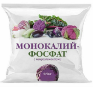 Удобрение МоноКалийФосфат 0,5кг (1уп/40шт) min 5шт Удобрение МоноКалийФосфат 0,5кг (1уп/40шт) min 5шт