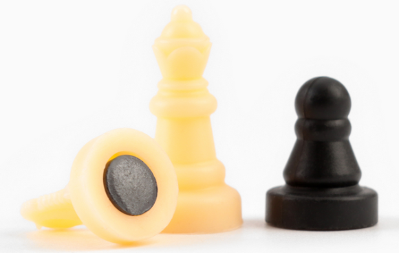 Шахматный набор 5 в 1 магнитный на сообразительность 165*120мм Арт-2590519