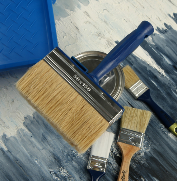 Кисть (малковицы) 150*50 пластиковая ручка Кисть (малковицы) 150*50 пластиковая ручка