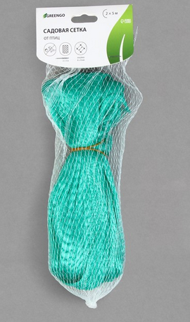 Сетка от Птиц 2м*5м Зелёная (1уп/1шт) ячея 8*8мм