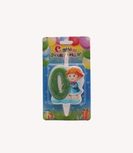 Свеча Цифра 0 Ангелок 3540