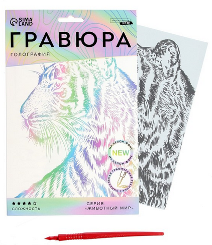 Гравюра Новогодняя А-5 21*29см Арт-6941034/7025614