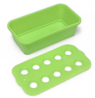 Лоток для выращивания Зелёного лука Зелёный 290*160*85мм 2,5лит Арт-9035821