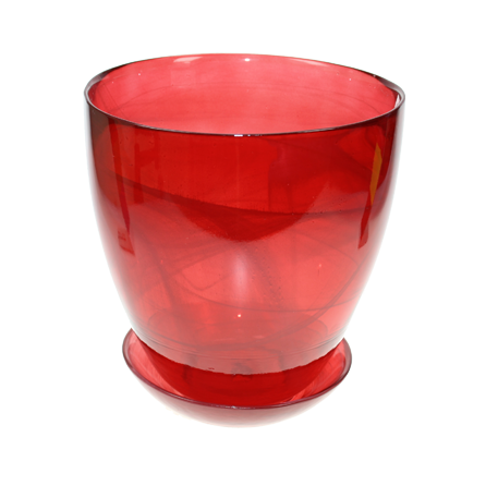 Кашпо для орхидей Стекло №-4 Алебастр Рубин (D-15,5см) Кашпо для орхидей Стекло №-4 Алебастр Рубин (D-15,5см)